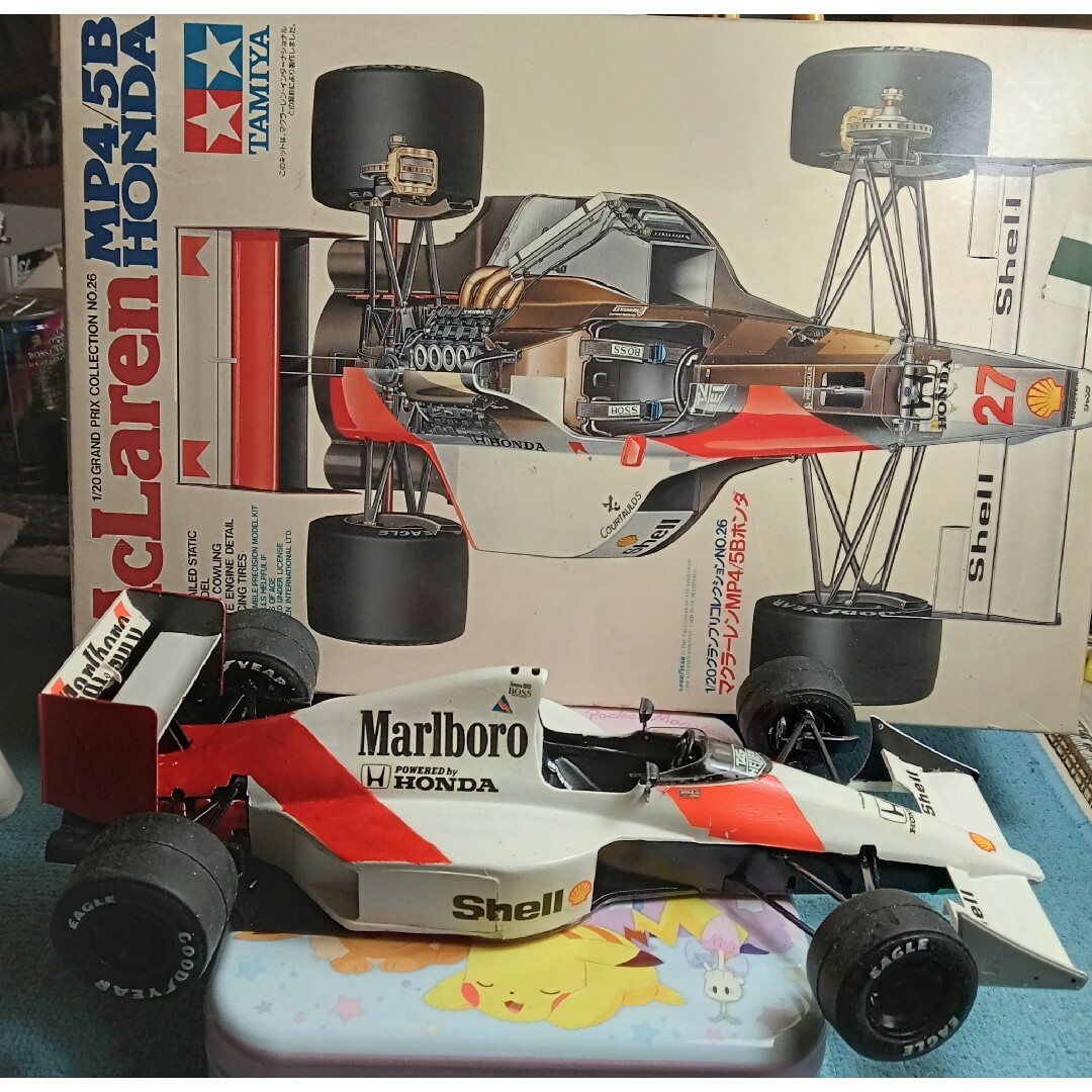 タミヤグランプリコレクション完成品1/20マクラーレンMP4/5Bホンダ | フリマアプリ ラクマ