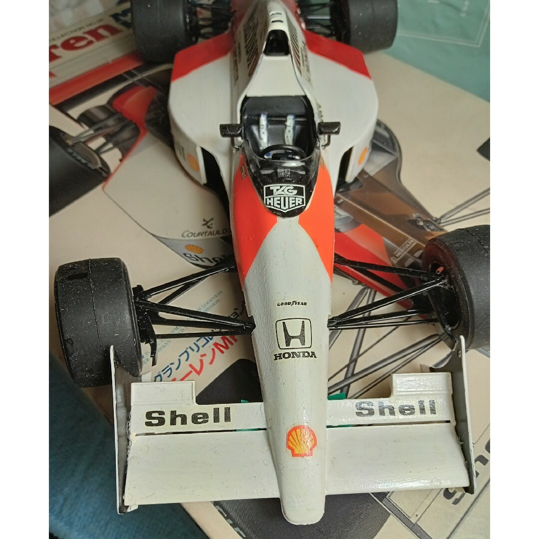 Maclaren(マクラーレン)のタミヤグランプリコレクション完成品1/20マクラーレンMP4/5Bホンダ エンタメ/ホビーのおもちゃ/ぬいぐるみ(模型/プラモデル)の商品写真