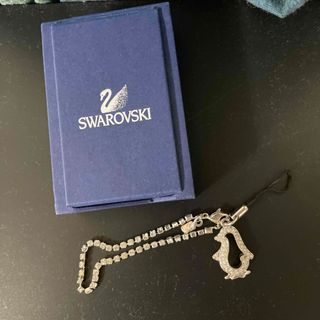 スワロフスキー(SWAROVSKI)のスワロフスキー　ストラップ　ペンギン　SWAROVSKI(ストラップ/イヤホンジャック)