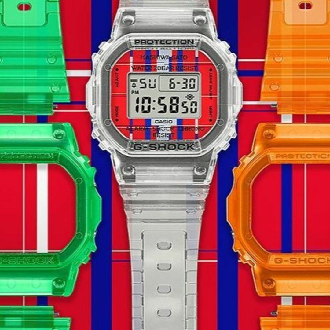 限定】G-SHOCK佐藤 可士和コラボウォッチDWE-5600KS-7JR 限定】G-SHOCK佐藤 可士和コラボウォッチDWE-5600KS-7JR