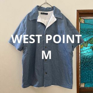 ★ WEST POINT バスローブみたいな半袖シャツ　メンズ　M(シャツ)