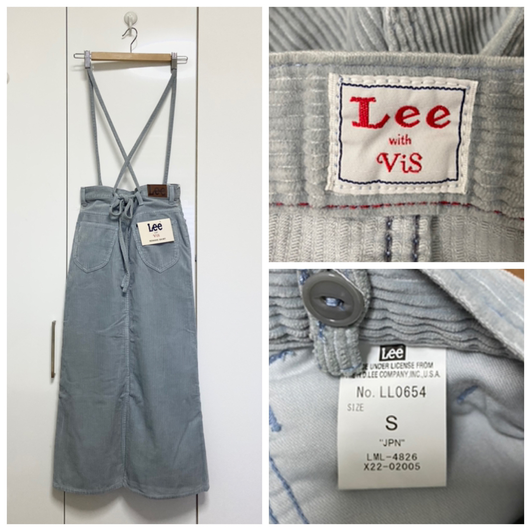 ViS(ヴィス)の新品 ViS Lee 別注 コーデュロイ サスペンダースカート 定価9790円S レディースのスカート(ロングスカート)の商品写真