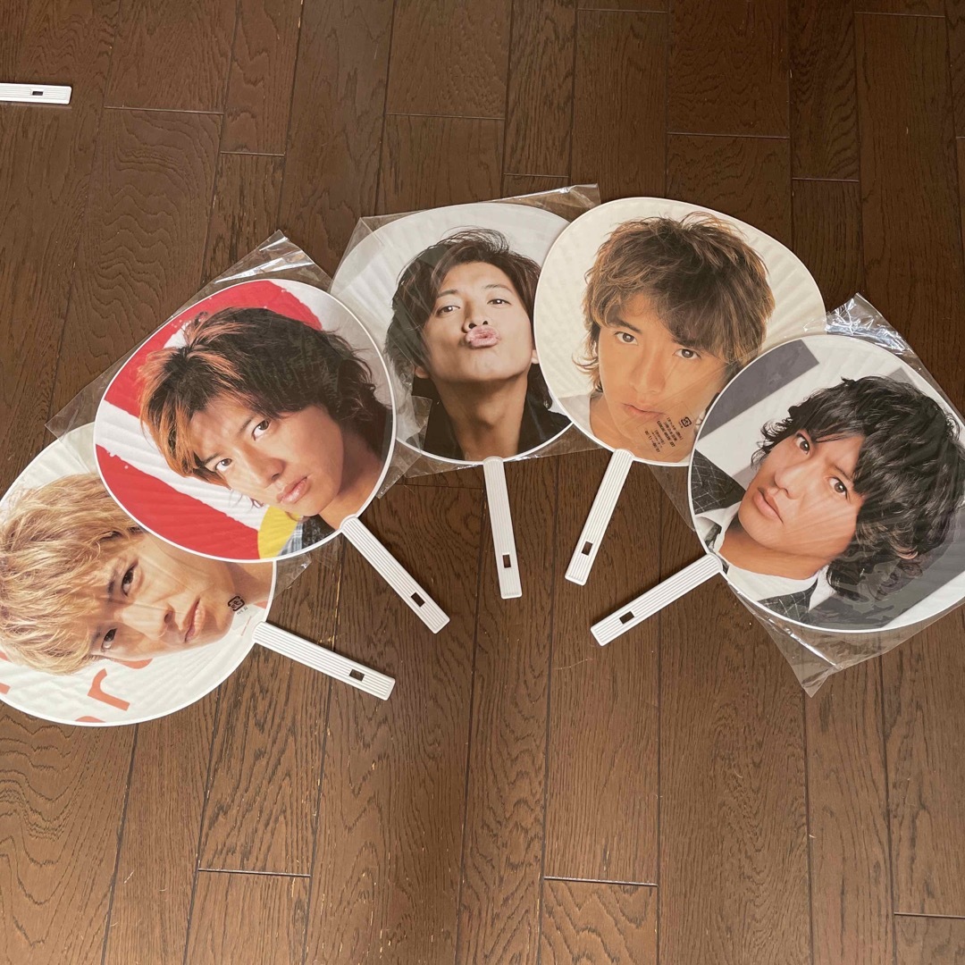 木村拓哉　ジャンボうちわ エンタメ/ホビーのタレントグッズ(アイドルグッズ)の商品写真