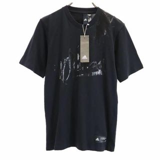 アディダス(adidas)の未使用 アディダス 半袖 Tシャツ XS 黒系 adidas メンズ 【中古】  【230813】 メール便可(Tシャツ/カットソー(半袖/袖なし))