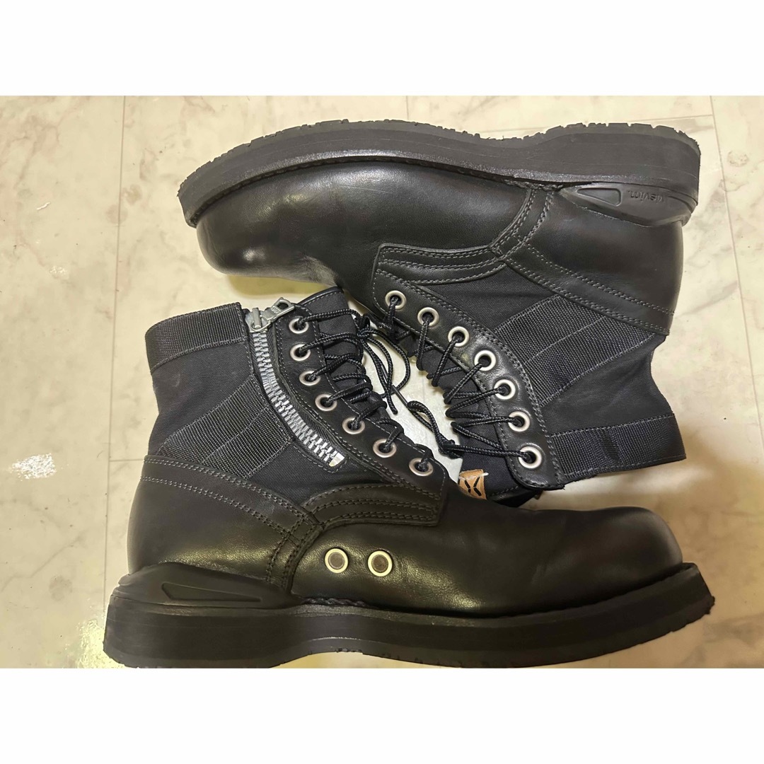 17ss visvim 7HOLE 73-FOLK VEGGIE BLACK