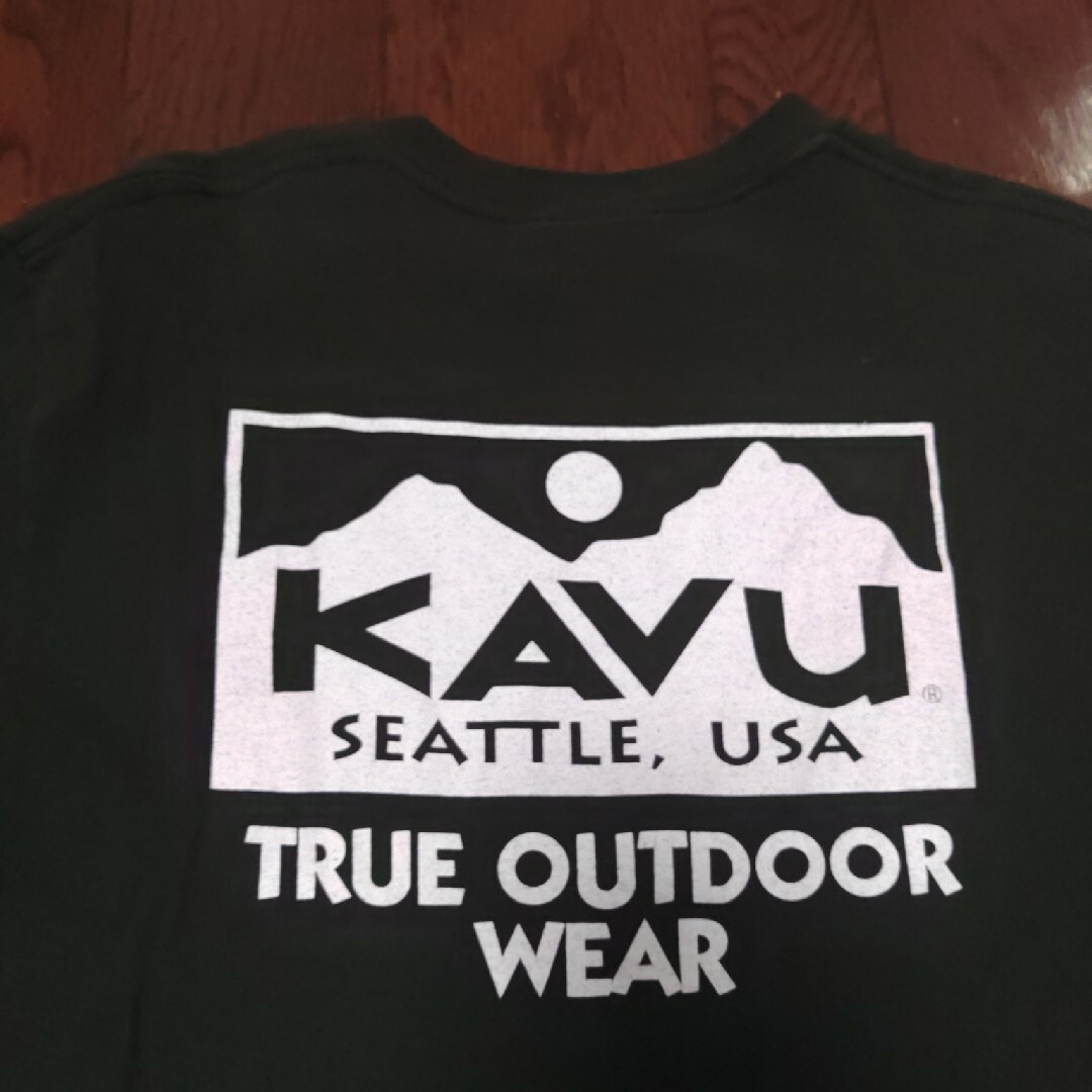 KAVU(カブー)のKAVU Tシャツ　S　緑　深緑 メンズのトップス(Tシャツ/カットソー(半袖/袖なし))の商品写真