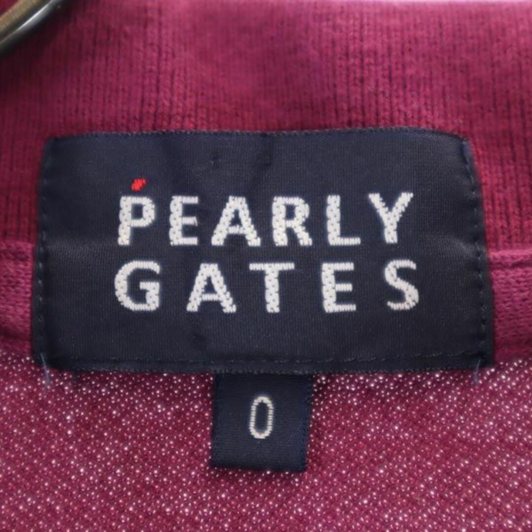 PEARLY GATES　パーリーゲイツ　ゴルフウェア　刺繍　レディース