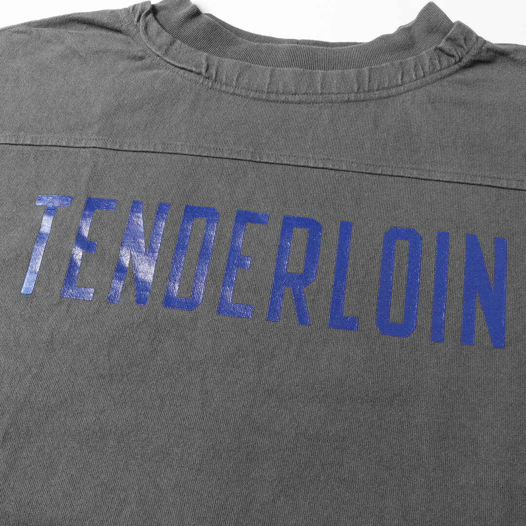 Tenderloinフットボール七分袖ロンTシャツカットソー