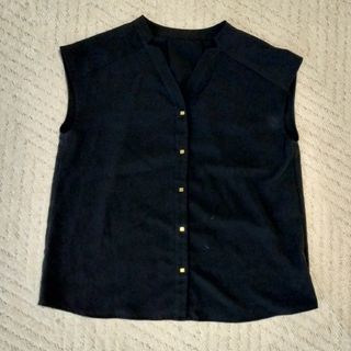 プロポーションボディドレッシング(PROPORTION BODY DRESSING)のノースリーブ スキッパーシャツ(シャツ/ブラウス(半袖/袖なし))