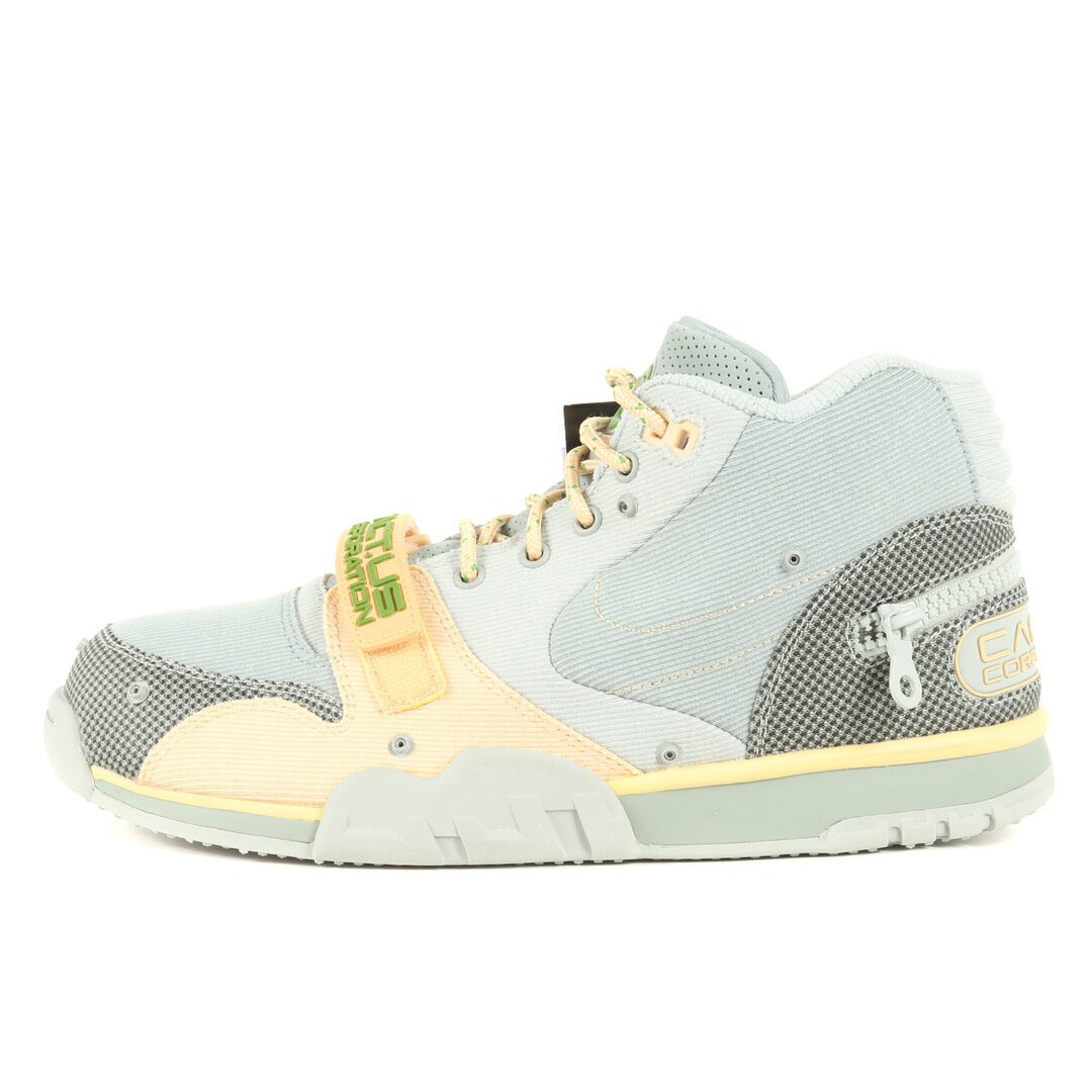 靴/シューズNIKE ナイキ スニーカー サイズ:28.0cm 22AW TRAVIS SCOTT CACT.US CORP AIR TRAINER 1 / CJ (DR7515-001) グレーヘイズ オリーブ US10 トラヴィス スコット コラボ シューズ 靴 ブランド【メンズ】