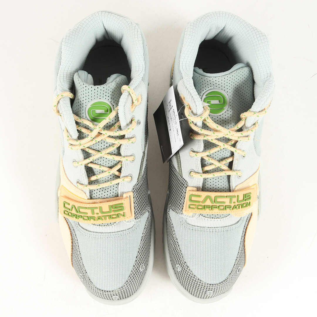 NIKE ナイキ スニーカー サイズ:28.0cm 22AW TRAVIS SCOTT CACT.US CORP AIR TRAINER 1 / CJ (DR7515-001) グレーヘイズ オリーブ US10 トラヴィス スコット コラボ シューズ 靴 ブランド【メンズ】