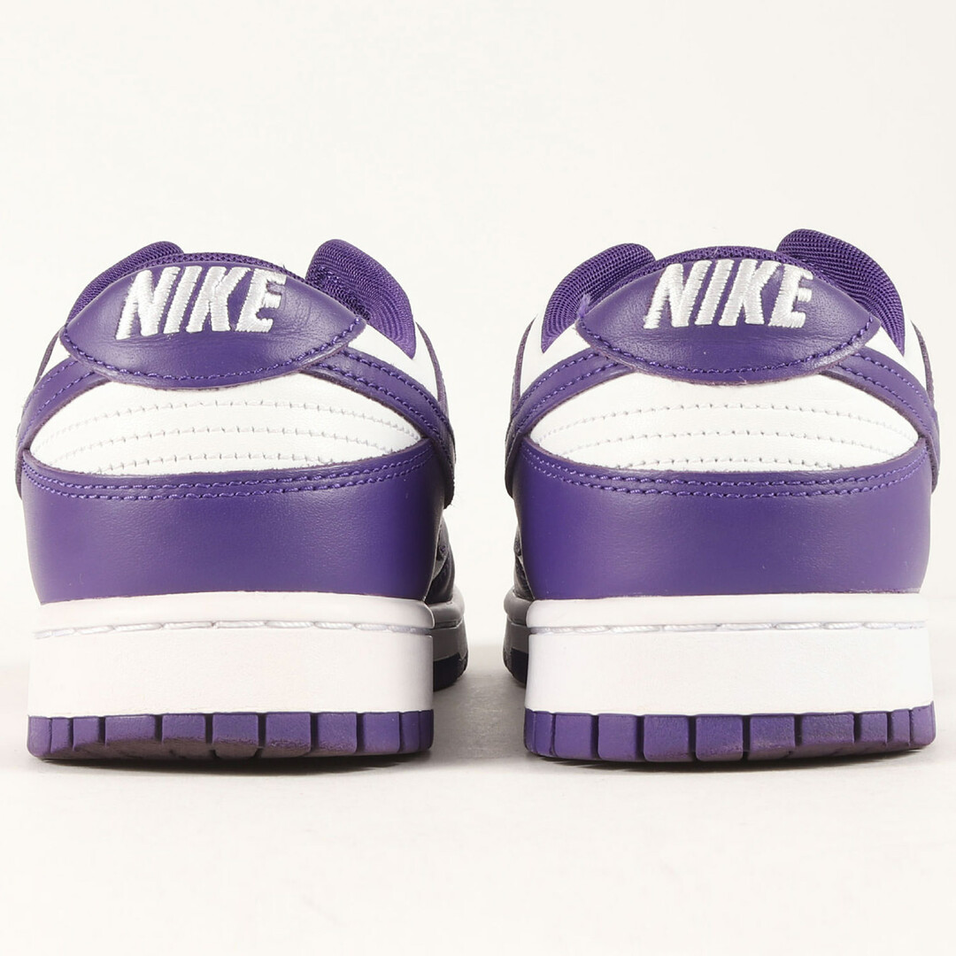 NIKE(ナイキ)のNIKE ナイキ スニーカー サイズ:28.5cm DUNK LOW RETRO COURT PURPLE (DD1391-104) ホワイト コートパープル US10.5 シューズ 靴 ブランド【メンズ】【中古】 メンズの靴/シューズ(スニーカー)の商品写真