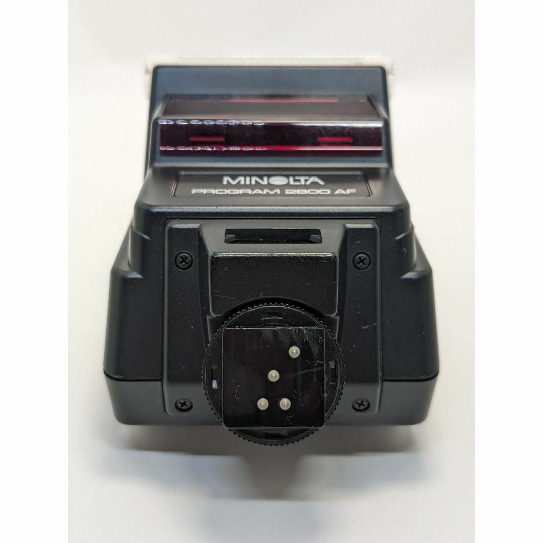 KONICA MINOLTA(コニカミノルタ)のミノルタ ストロボ MINOLTA PROGRAM 2800 AF フラッシュ スマホ/家電/カメラのカメラ(ストロボ/照明)の商品写真