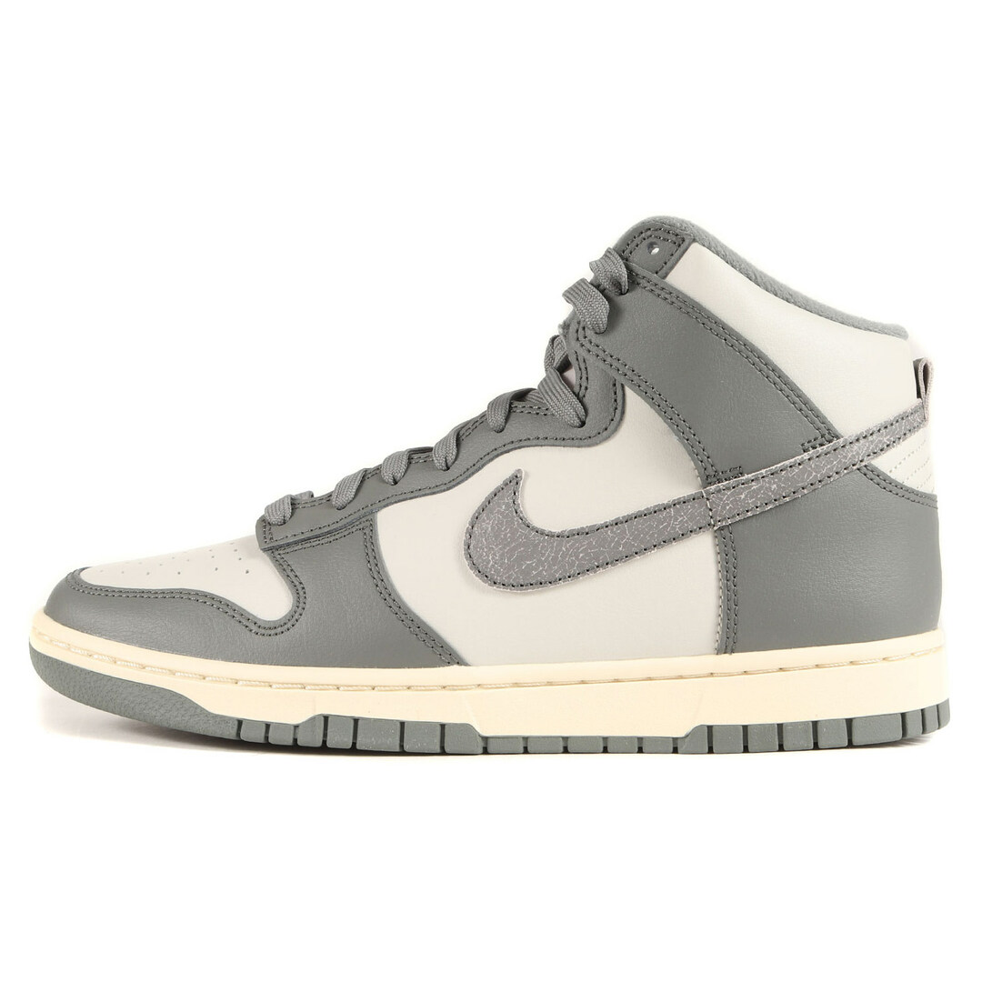 NIKE ナイキ スニーカー サイズ:27.5cm DUNK HI RETRO SE VNTG LIGHT BONE (DM0582-001) ライトボーン タンブルグレー US9.5 シューズ 靴 ブランド 【メンズ】