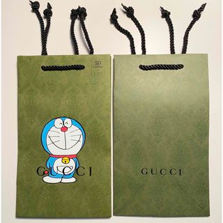 グッチ(Gucci)のGUCCI ドラえもんコラボ ショッパー 紙袋 グッチ×DORAEMON(キャラクターグッズ)