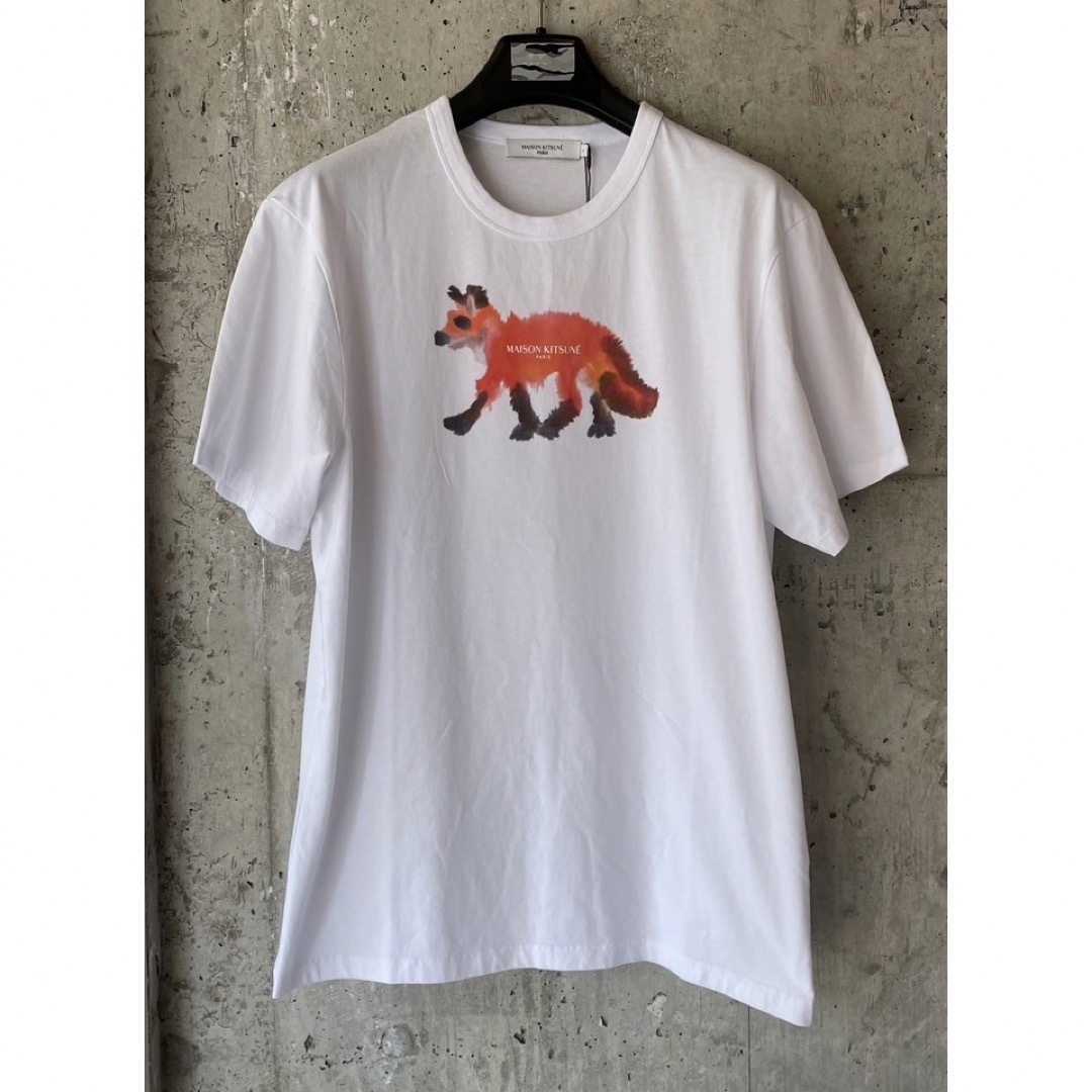 MAISON KITSUNE(メゾン キツネ) Tシャツ　ホワイト　L　新品