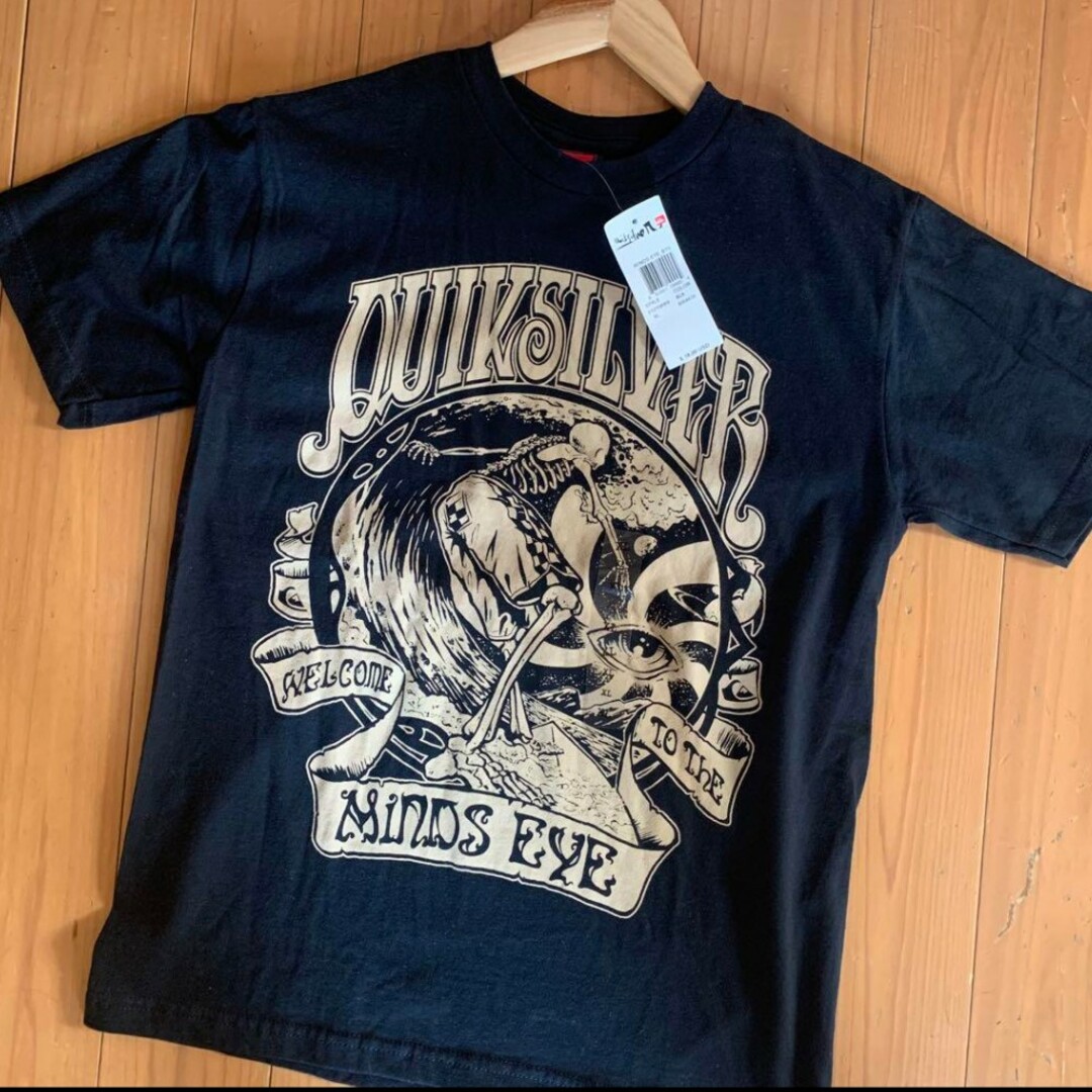 QUIKSILVER(クイックシルバー)のQUICK SILVER キッズ160 Tシャツ　新品未使用☆タグつき キッズ/ベビー/マタニティのキッズ服男の子用(90cm~)(Tシャツ/カットソー)の商品写真