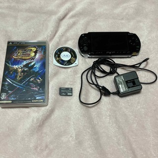 プレイステーションポータブル(PlayStation Portable)のPSP本体&モンスターハンターポータブル 3rd PSP(携帯用ゲームソフト)