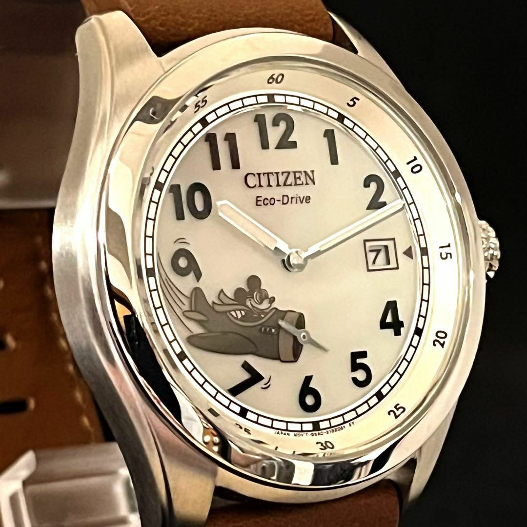 【Disney】展示品特価!/CITIZEN/シチズン/メンズ 腕時計/レトロ風