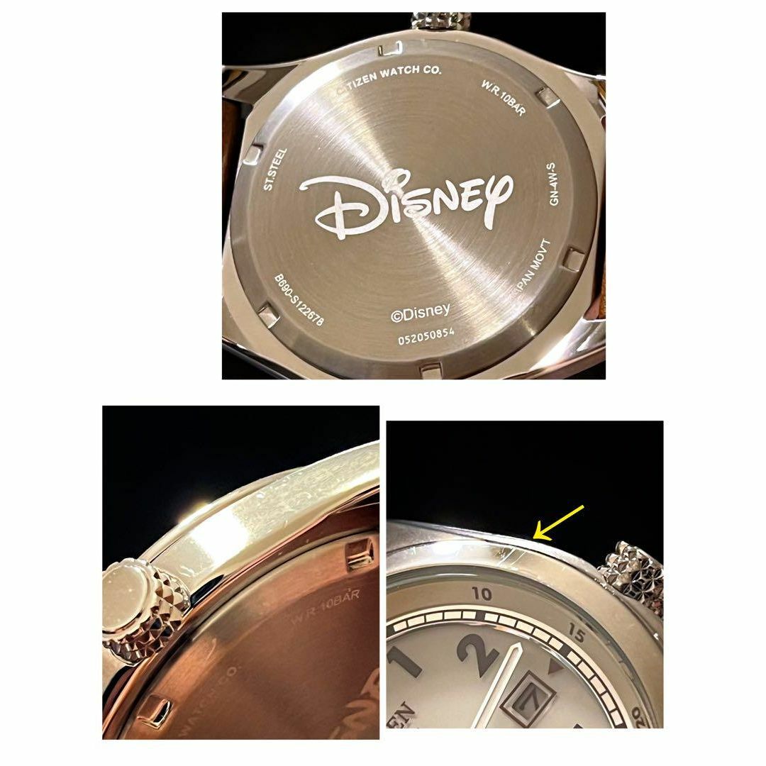 【Disney】展示品特価!/CITIZEN/シチズン/メンズ 腕時計/レトロ風