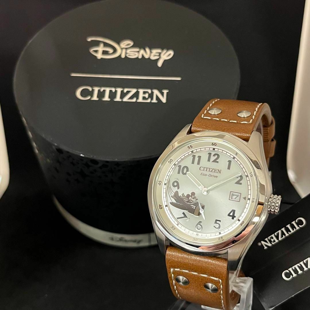 【Disney】展示品特価!/CITIZEN/シチズン/メンズ 腕時計/レトロ風