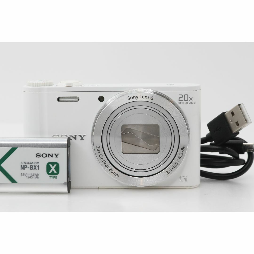 SONY Cyber-shot WX350《カメラ女子向け希少な白》 - 通販 - poornatah.in