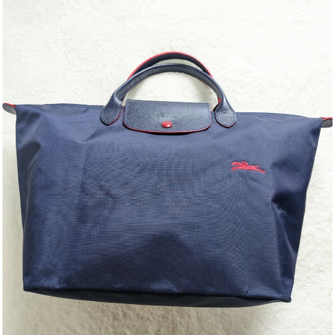 LONGCHAMP ロンシャン トートバッグ ル プリアージュM ネイビー | www