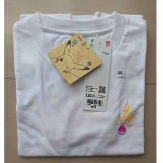 ユニクロ(UNIQLO)の☆未使用タグ付き☆ユニクロ　ポケモンＴシャツ　120(Tシャツ/カットソー)