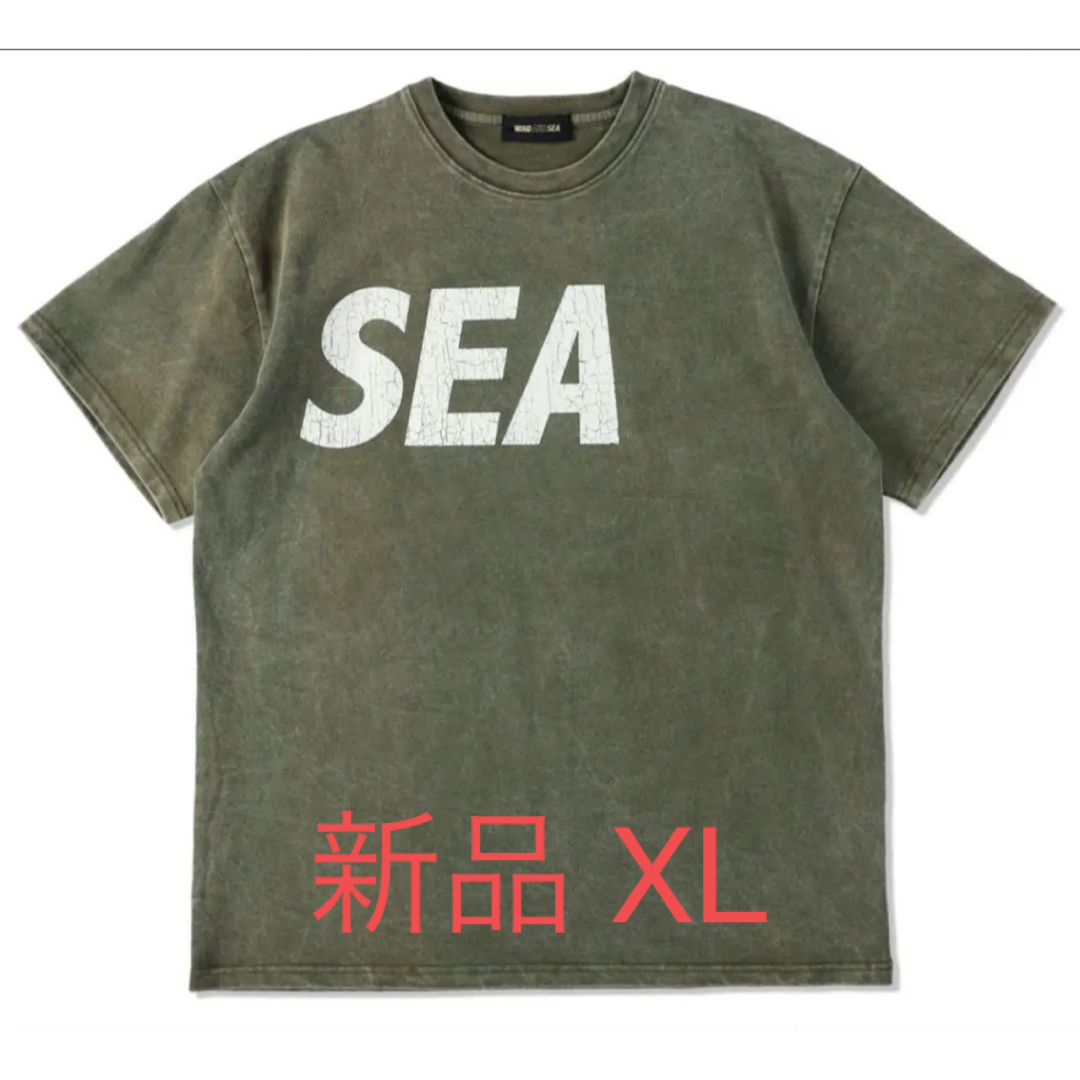 WIND AND SEA (CRACK-P-DYE) S/S TEE XL