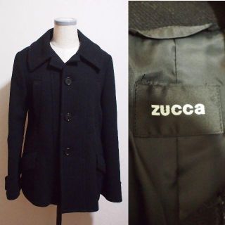 ズッカ(ZUCCa)の良美品!ズッカZUCCA　レディースメルトンＰコートМ(ピーコート)