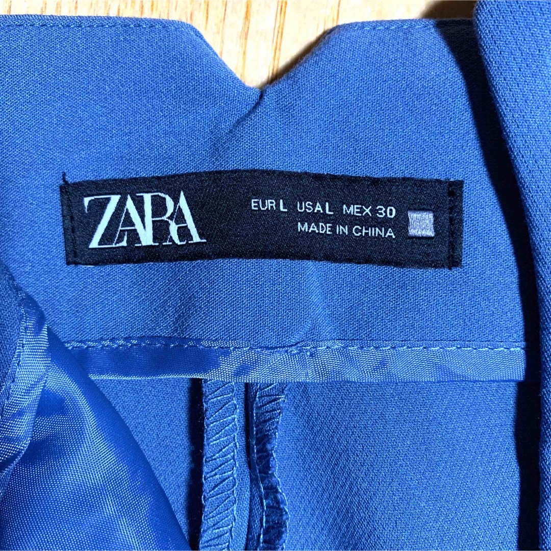 ZARA(ザラ)のZARA  パンツRN77302   ブルー系 レディースのパンツ(カジュアルパンツ)の商品写真