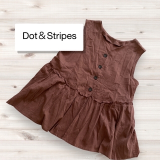 ドットアンドストライプスチャイルドウーマン(Dot&Stripes CHILDWOMAN)のDot＆Stripes レディーストップス(シャツ/ブラウス(半袖/袖なし))