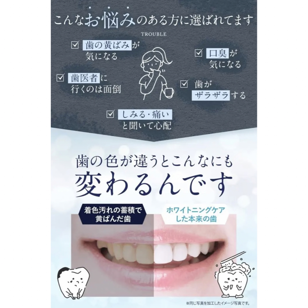 【1週間限定】ホワイトニング　ピカトゥース　虫歯予防　口臭予防　日本製　無添加 コスメ/美容のオーラルケア(歯磨き粉)の商品写真