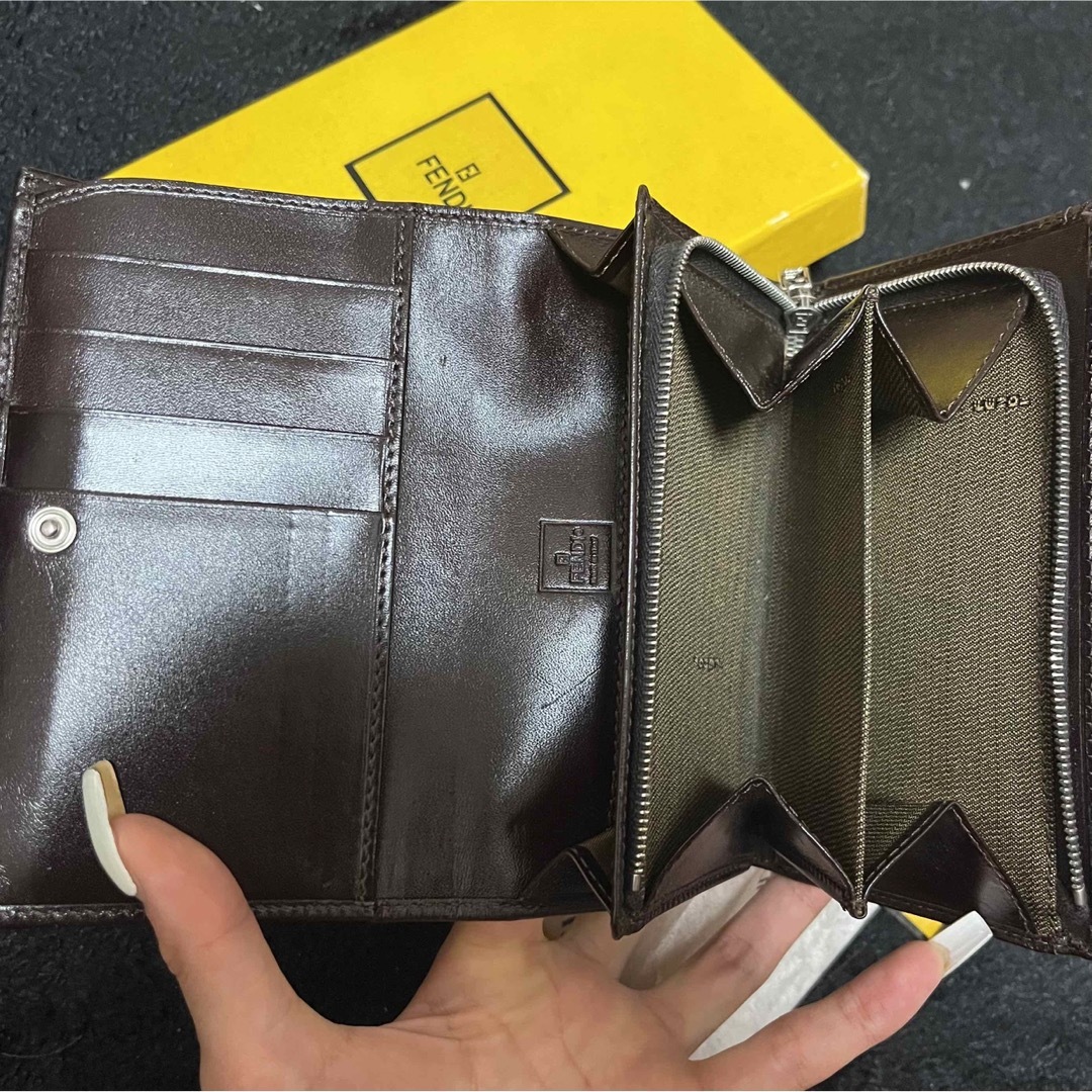FENDI(フェンディ)のFENDI 折り財布　ズッカ レディースのファッション小物(財布)の商品写真