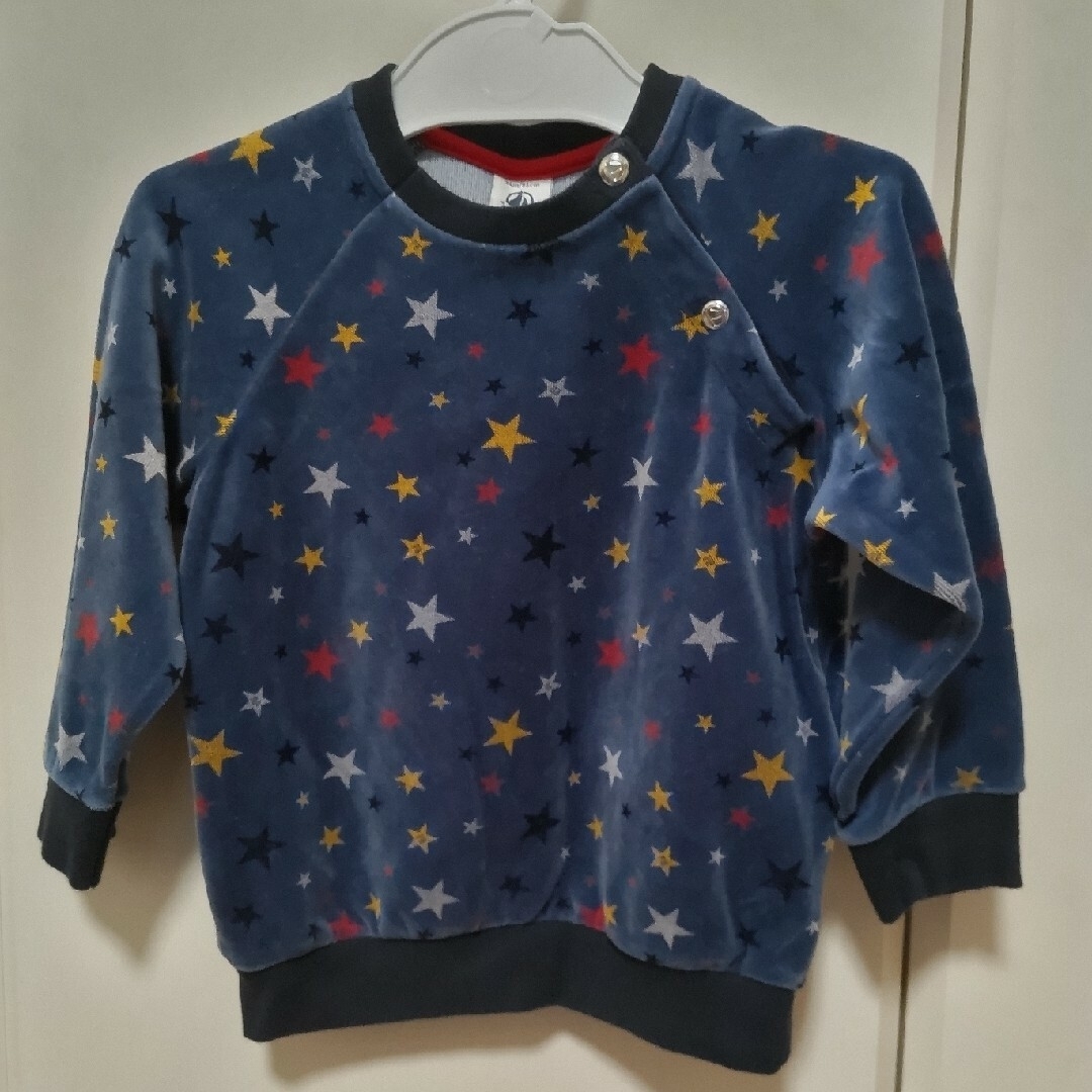 PETIT BATEAU(プチバトー)のプチバトー　トレーナー　80 キッズ/ベビー/マタニティのベビー服(~85cm)(トレーナー)の商品写真