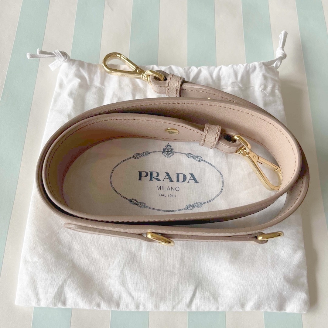 未使用】PRADA サフィアーノレザー ショルダーストラップ | wic ...