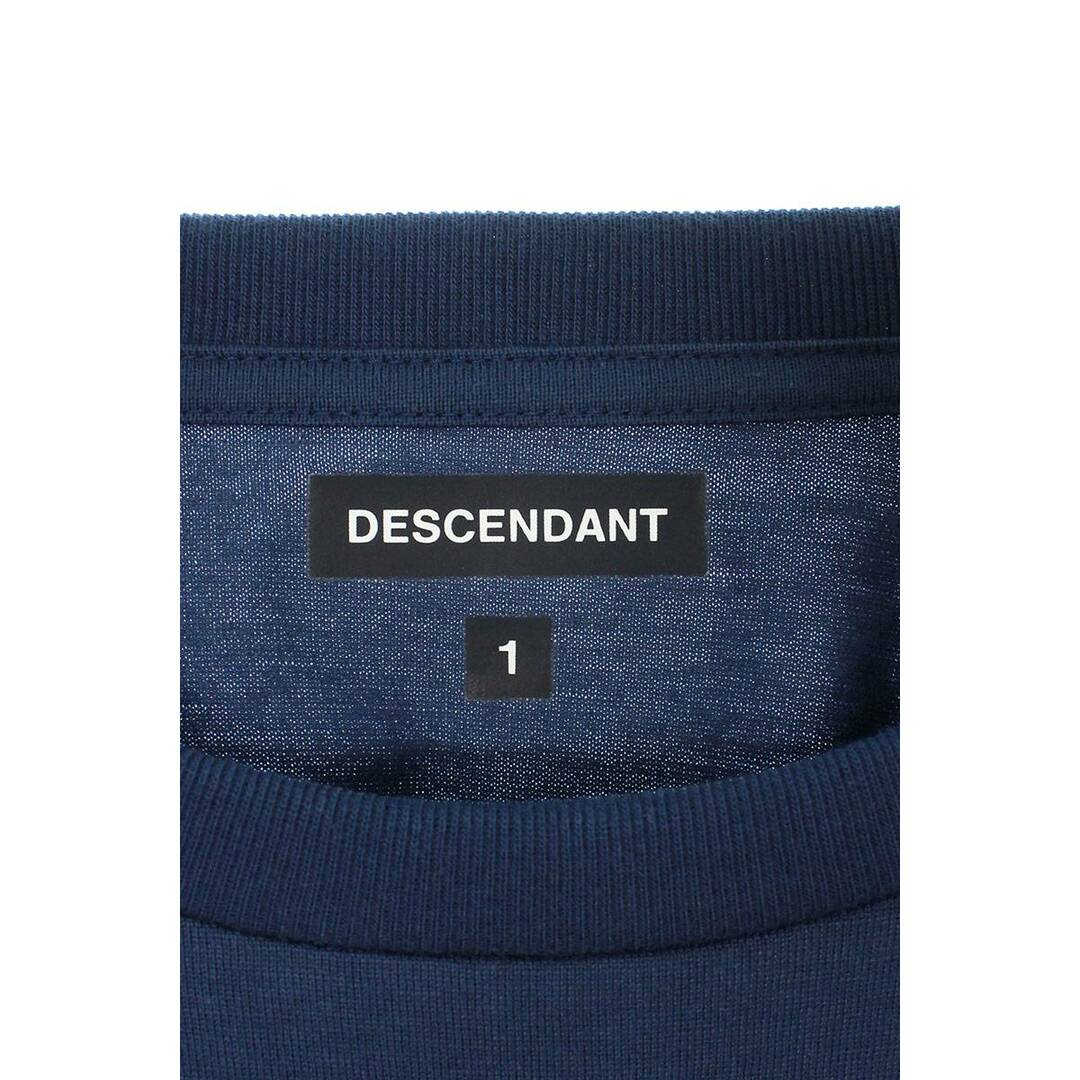 DESCENDANT - ディセンダント 胸ロゴ刺繍長袖カットソー メンズ 1の ...