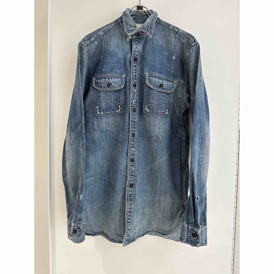 RRL vitage ダブルアールエル　デニムシャツ