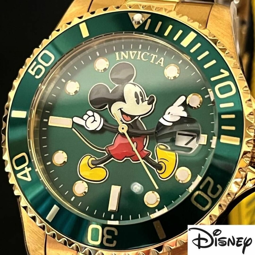 【Disney】INVICTA/新品未使用/ミッキー マウス/メンズ腕時計