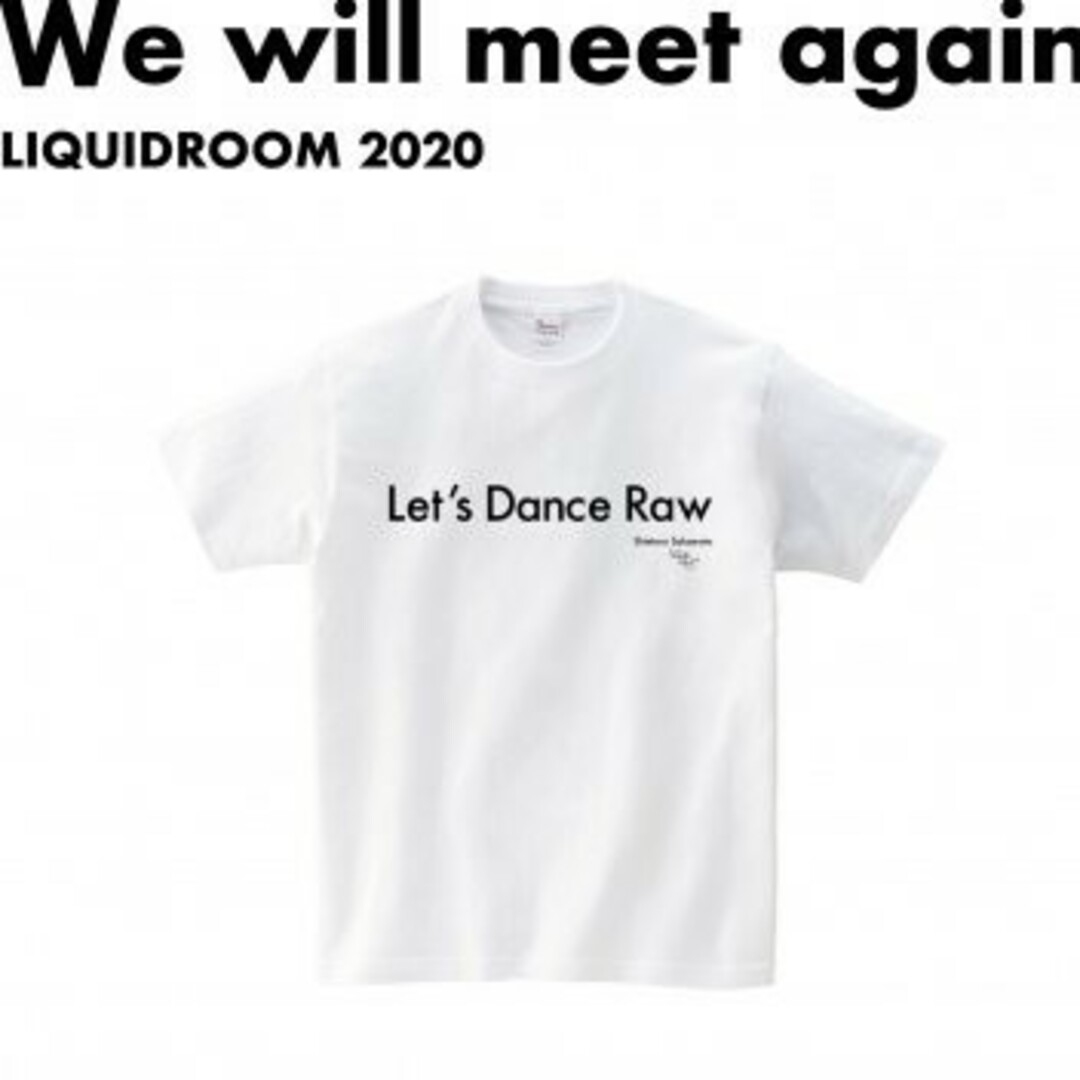 LIQUIDROOM x 坂本慎太郎 Let’s Dance Raw Tシャツ