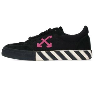 オフホワイト(OFF-WHITE)のオフホワイト  LOW VULCANIZED アローデザインローカットスニーカー  メンズ 43(スニーカー)