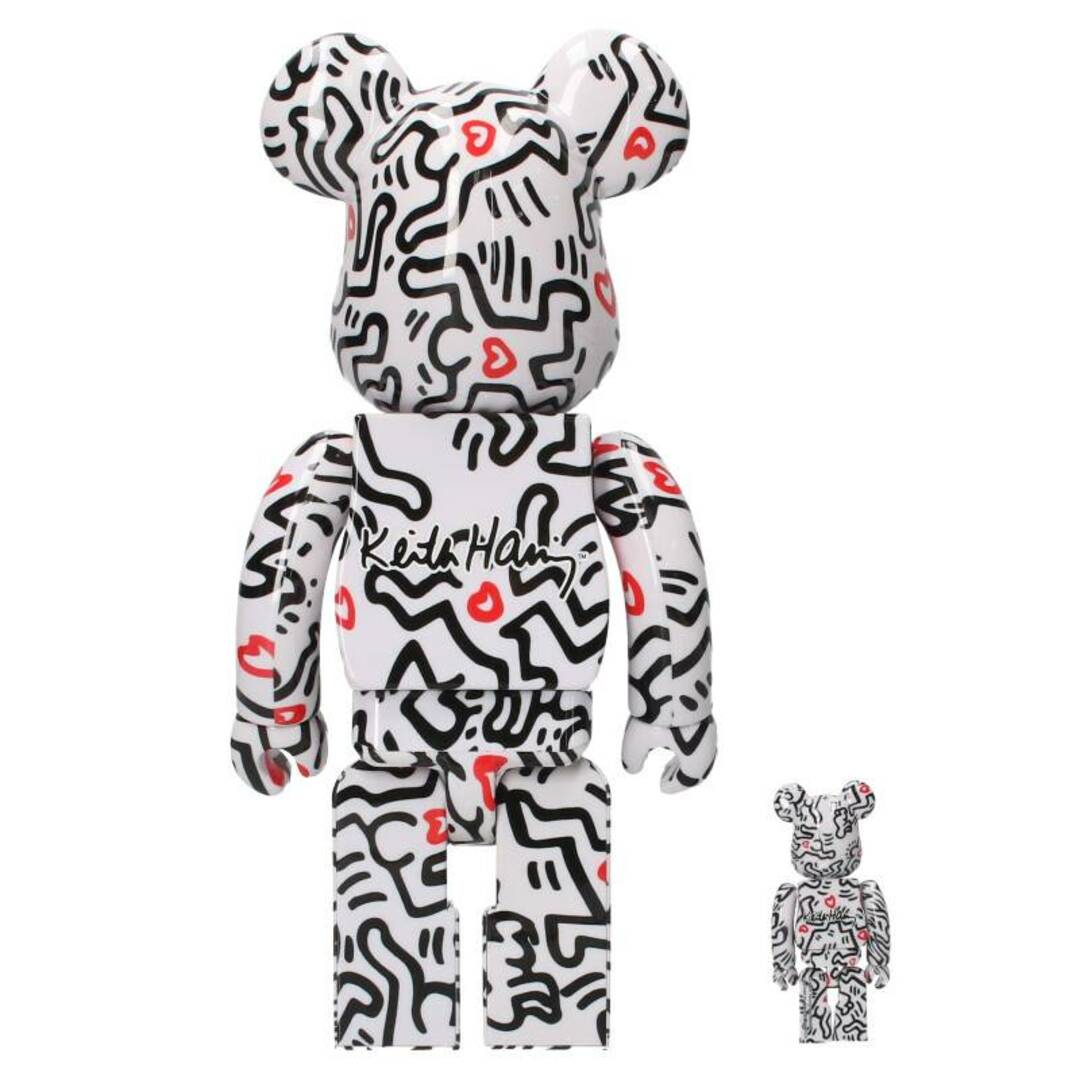 BE@RBRICK - ベアブリック ×キースヘリング Keith Haring Keith Haring #8 100% & 400%