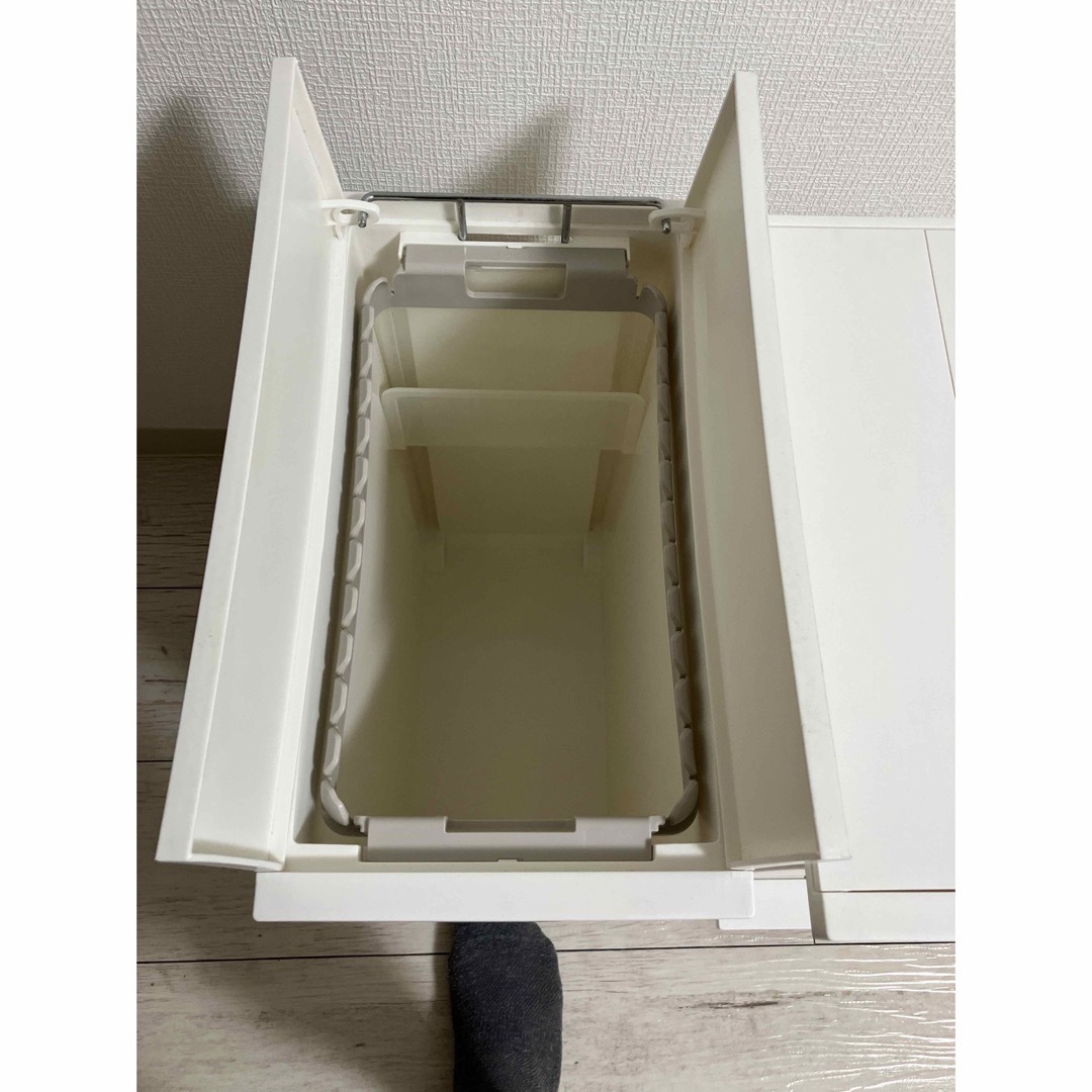 KEYUCA(ケユカ)のKEYUCA ゴミ箱 27リットル 2個セット インテリア/住まい/日用品のインテリア小物(ごみ箱)の商品写真