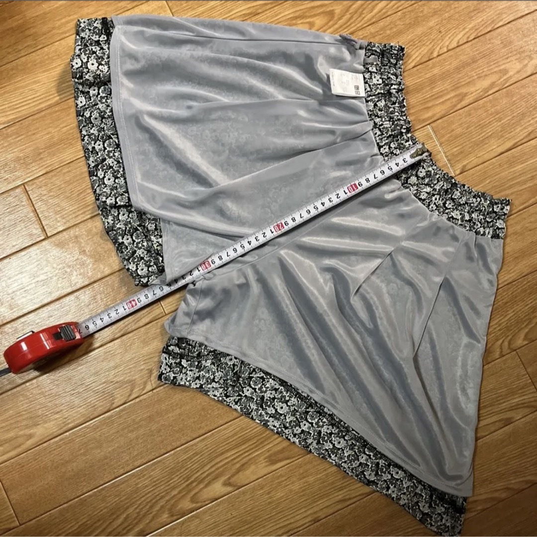 UNIQLO(ユニクロ)のUNIQLO ミニ丈キュロットスカート レディースのパンツ(キュロット)の商品写真