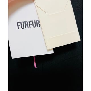 【新品】FURFUR 芸能人着用 ダブルカラープルオーバー ブラック