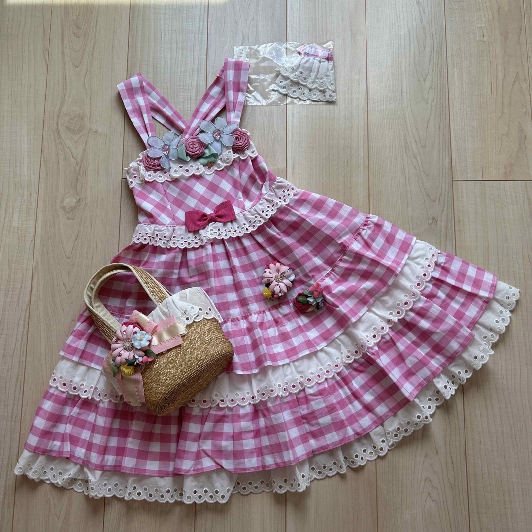 Shirley Temple(シャーリーテンプル)の☆専用です☆  Shirley Temple  ３点セット  130 キッズ/ベビー/マタニティのキッズ服女の子用(90cm~)(ワンピース)の商品写真