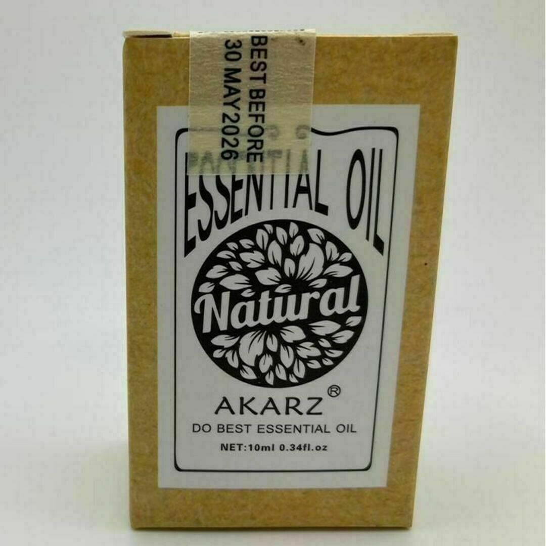 【匿名配送】AKARZ パチョリ 精油 10ml エッセンシャルオイル コスメ/美容のリラクゼーション(エッセンシャルオイル（精油）)の商品写真