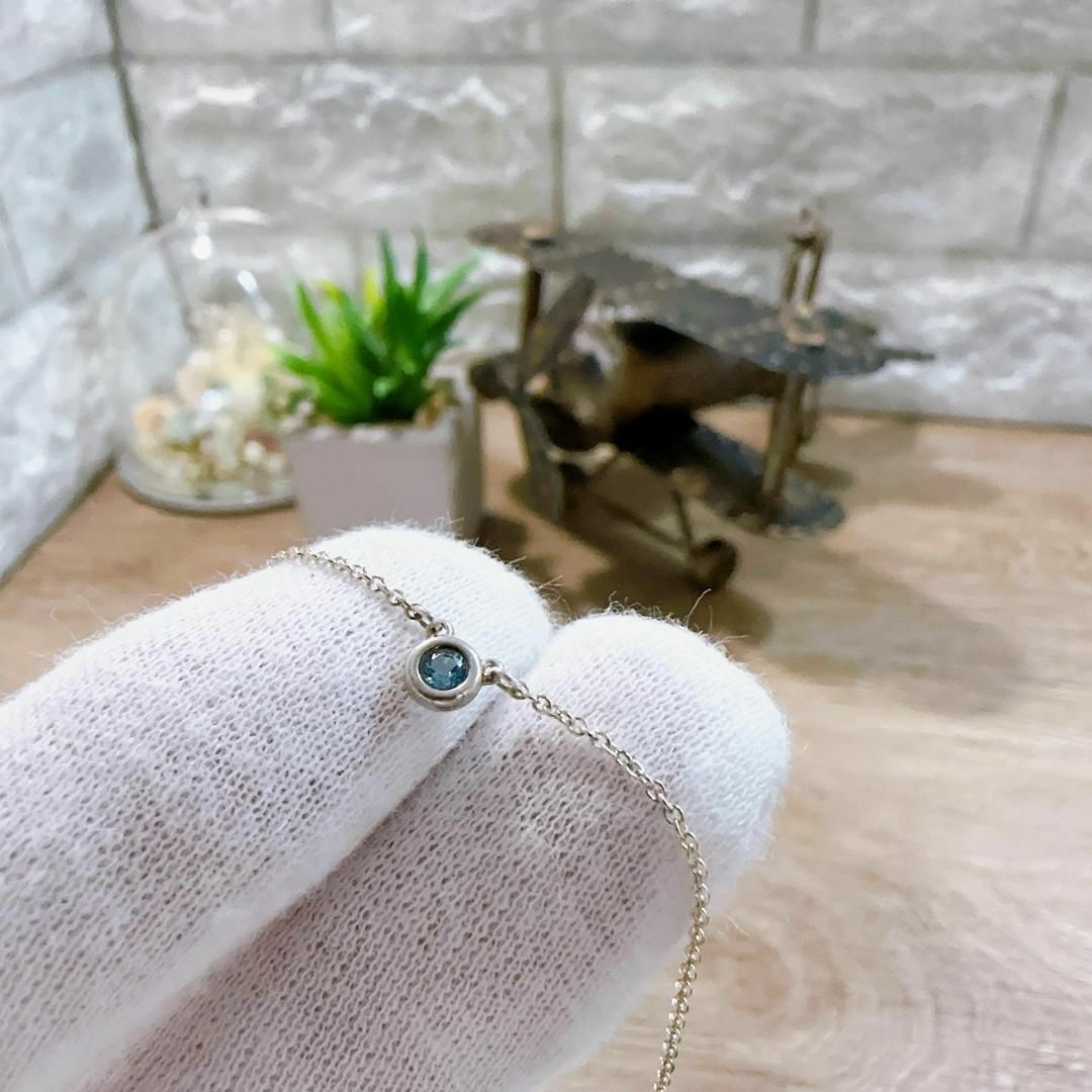 ◇ティファニー◇バイザヤード アクアマリン ネックレス Ag925