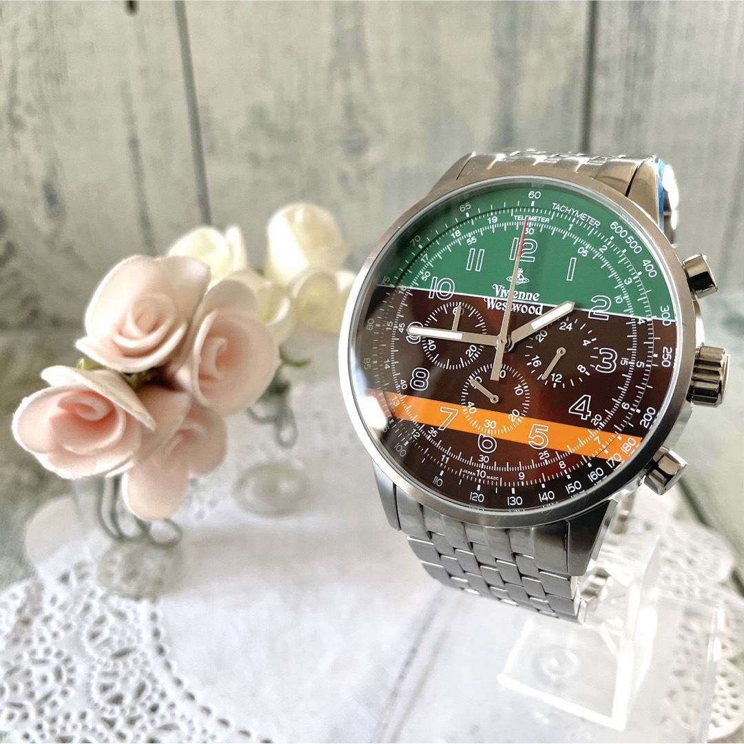 Vivienne Westwood - 【美品】vivienne ヴィヴィアン 腕時計 VW-7070 +5 シルバーの通販 by soga