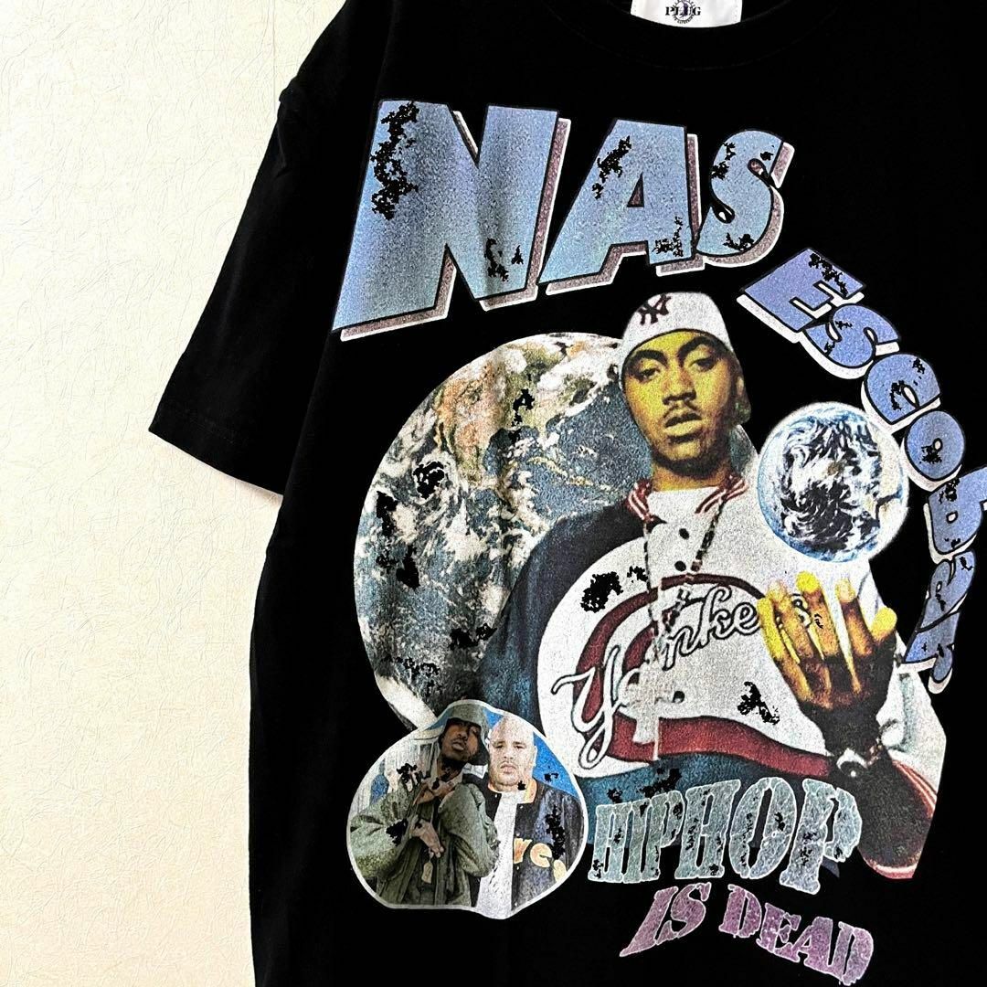 ★希少★PLUG NAS HIPHOP IS DEAD 両面プリント Tシャツ | フリマアプリ ラクマ